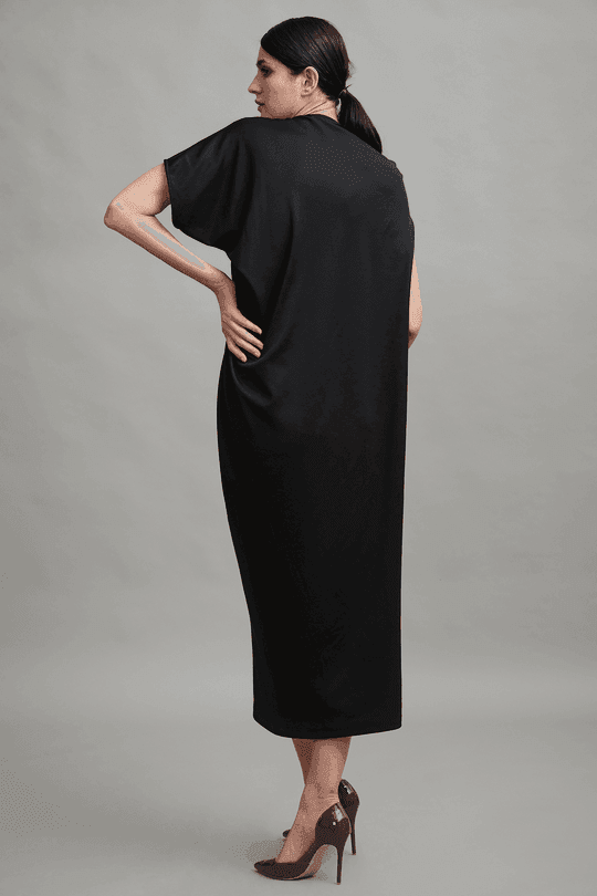 SINGLE DROP SHOULDER DRESS - dash and dot dash and dot