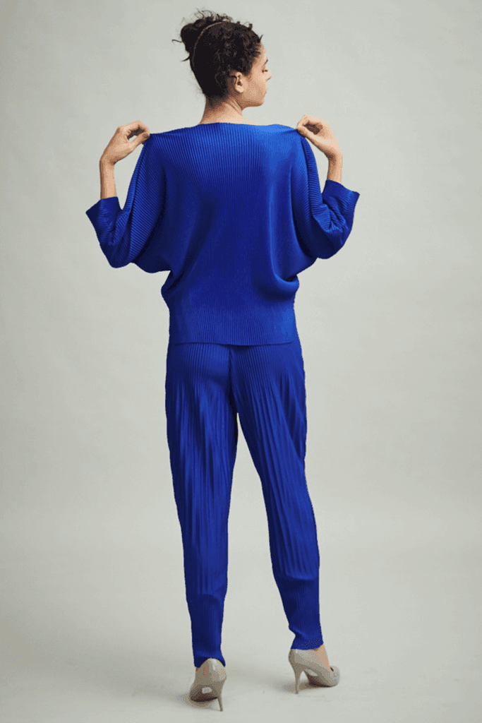 PLEAT DOLMAN TOP - dash and dot dash and dot