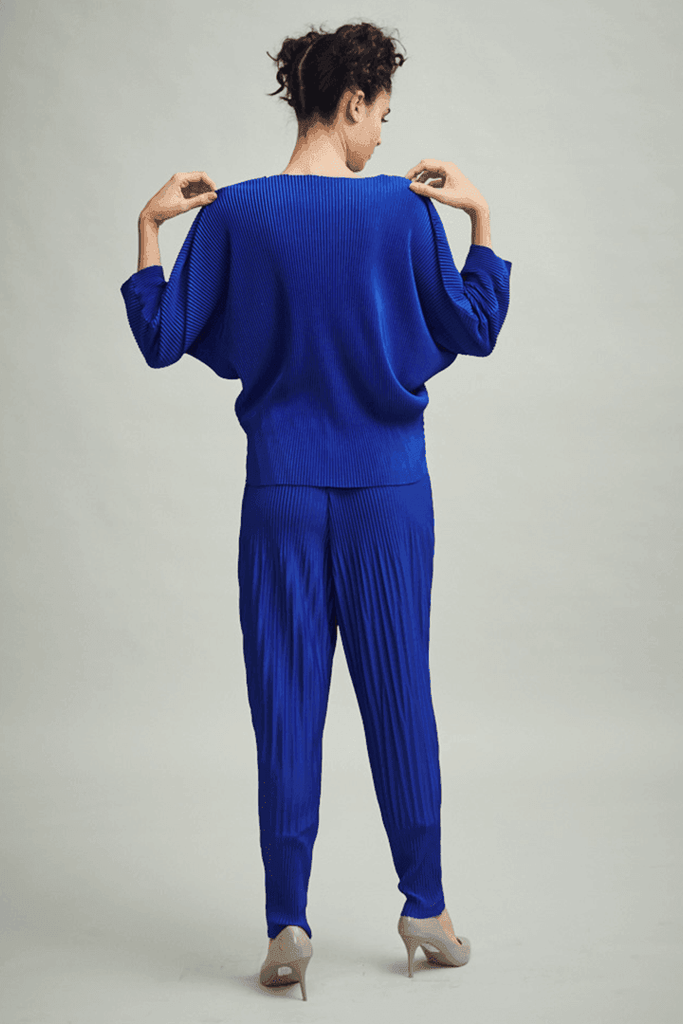 PLEAT DOLMAN TOP - dash and dot dash and dot