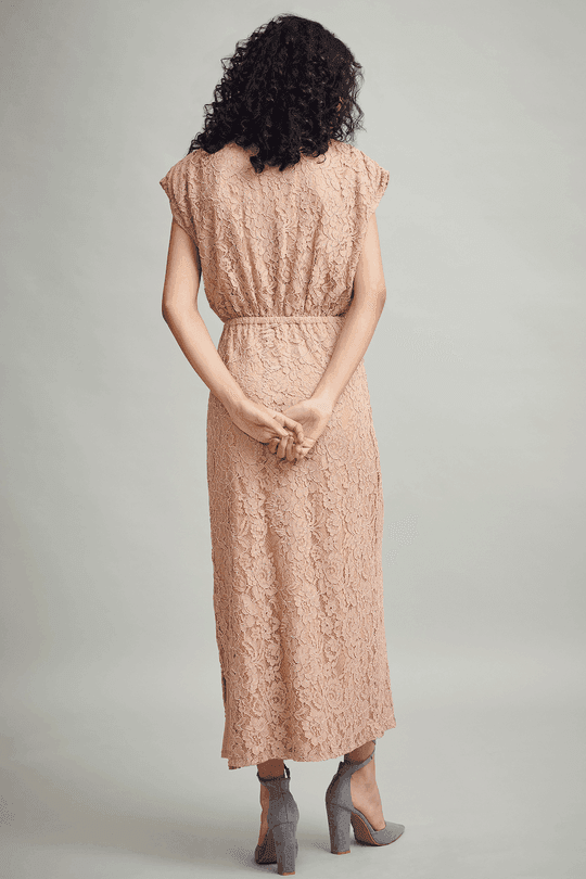 NUDE LACE MAXI - dash and dot dash and dot