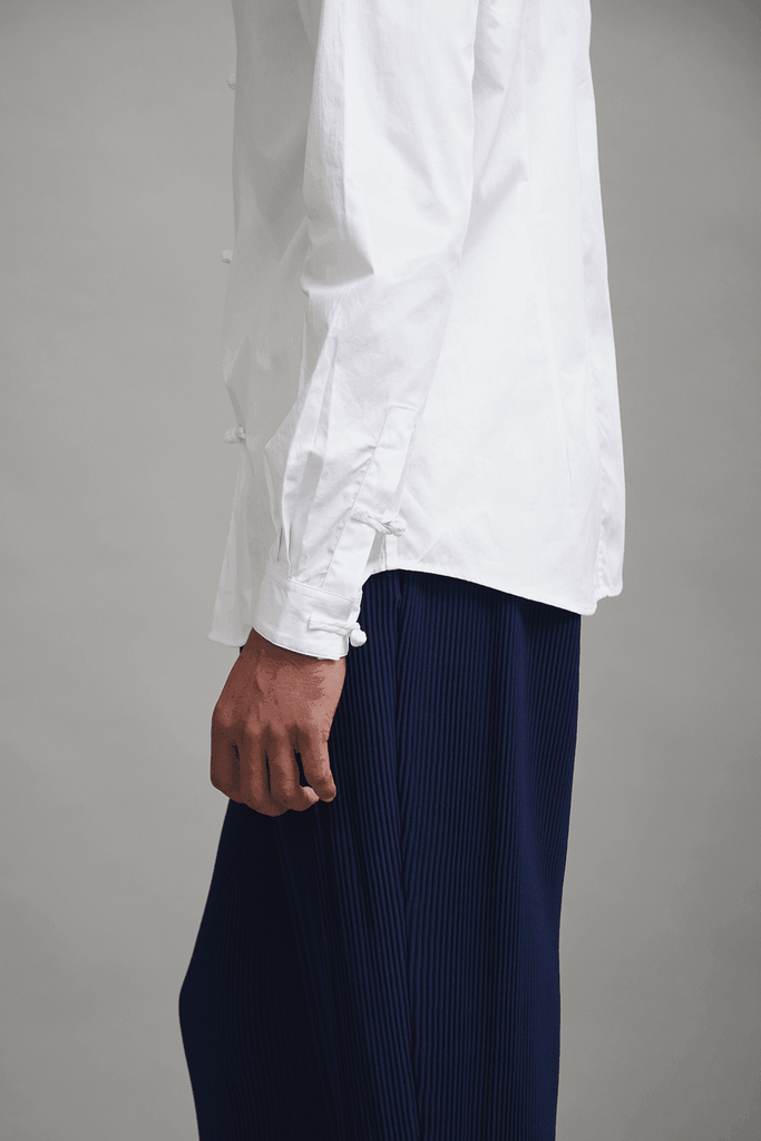 KNOTTED BUTTON SHIRT - dash and dot dash and dot