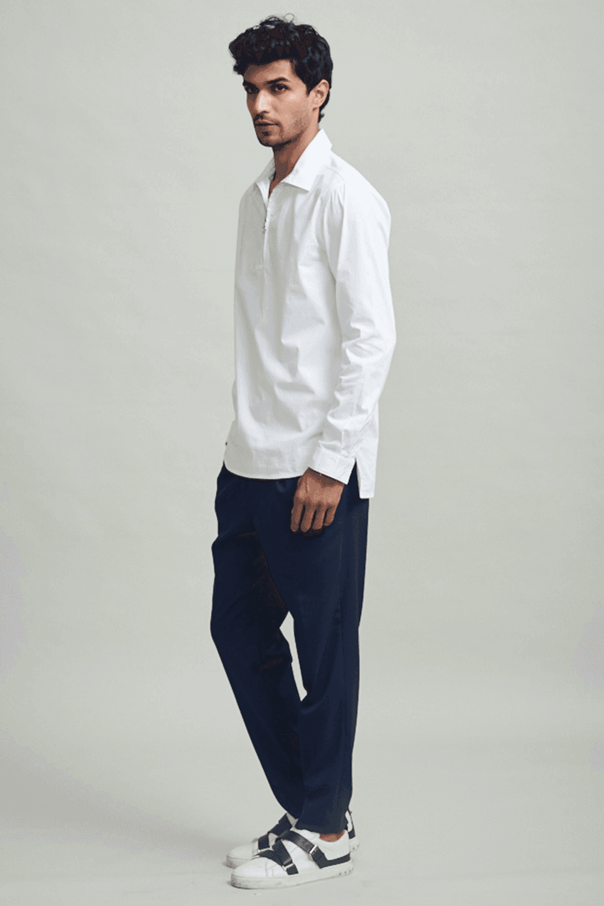 ZIP FRONT POPOVER - dash and dot