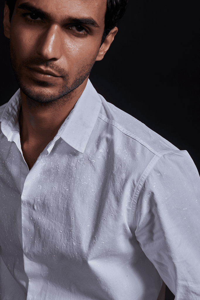 HAND PAINTED SHIRT - dash and dot dash and dot