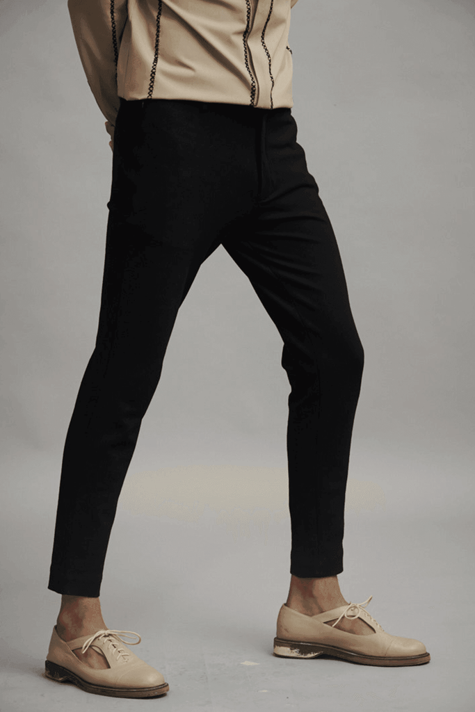 KNIT SLIM PANT - dash and dot dash and dot