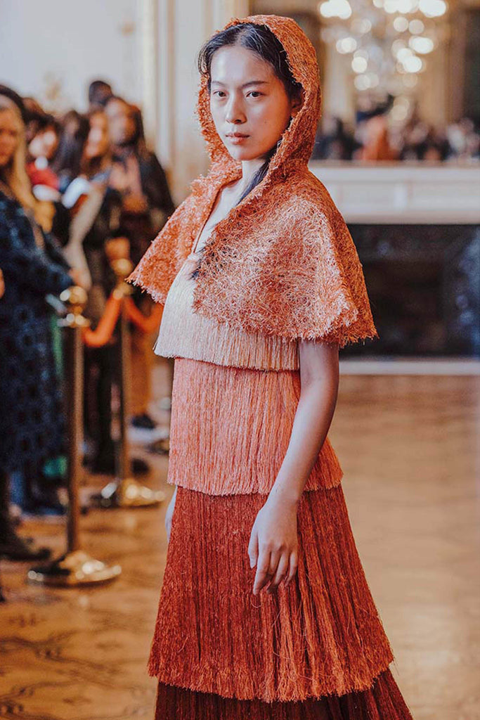 OMBRÉ FRINGE DRESS - dash and dot dash and dot