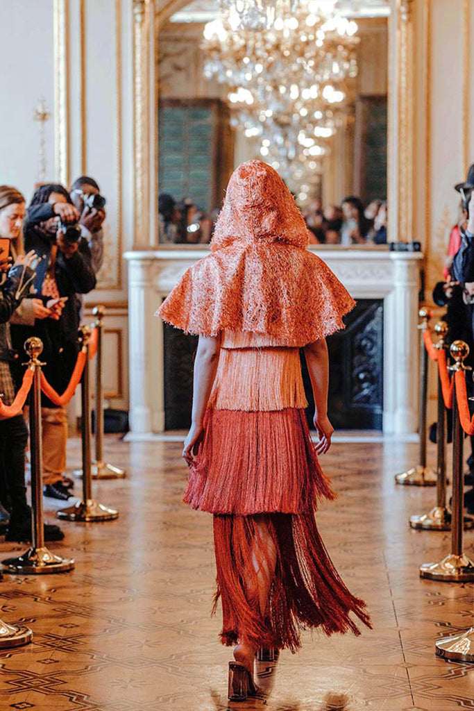 OMBRÉ FRINGE DRESS - dash and dot dash and dot