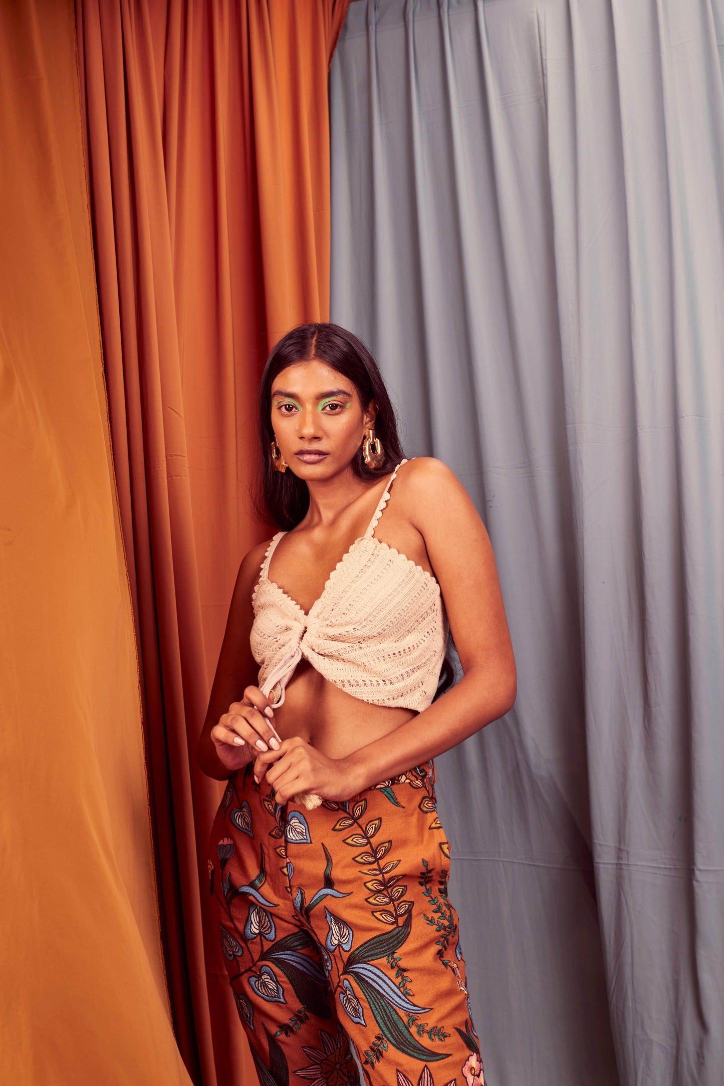 RUCHED LACE BRALETTE - dash and dot