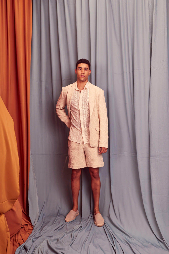 JACQUARD SUMMER JACKET - dash and dot dash and dot