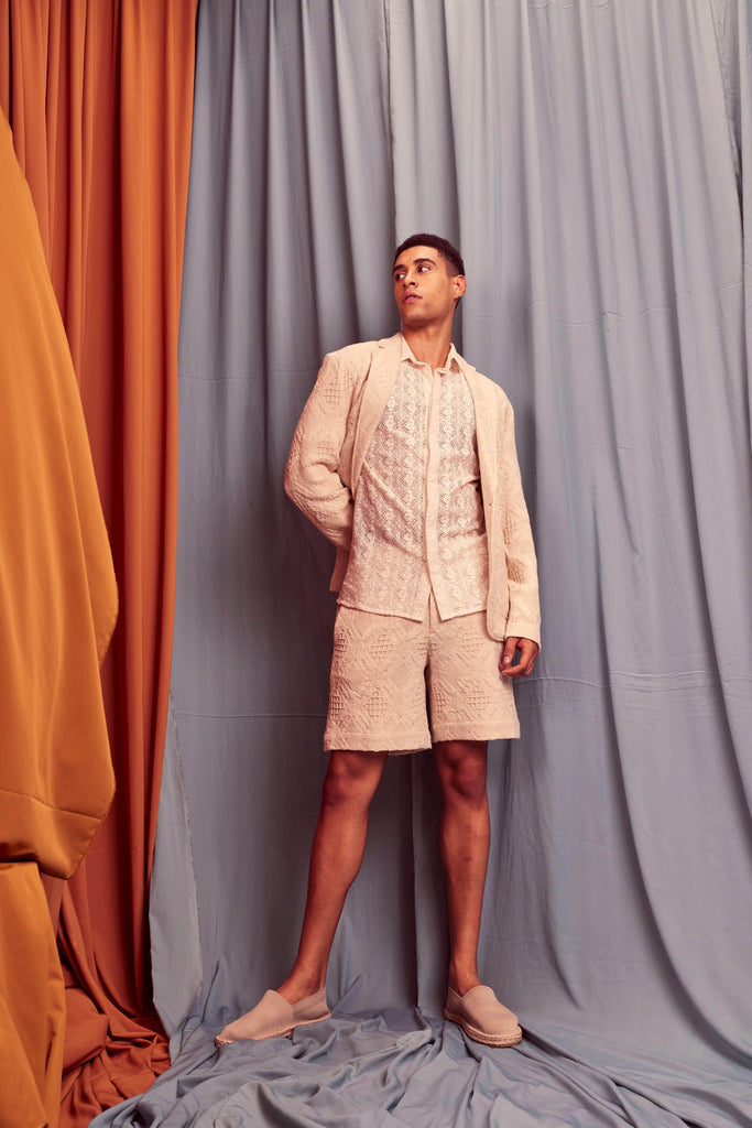 JACQUARD SUMMER JACKET - dash and dot dash and dot