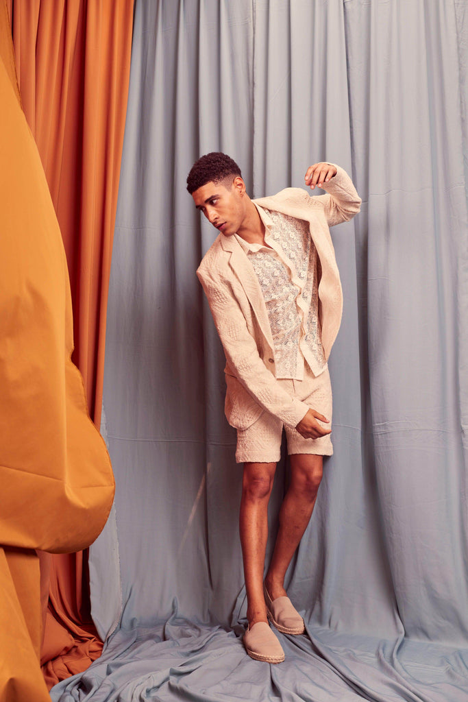 JACQUARD SUMMER JACKET - dash and dot dash and dot