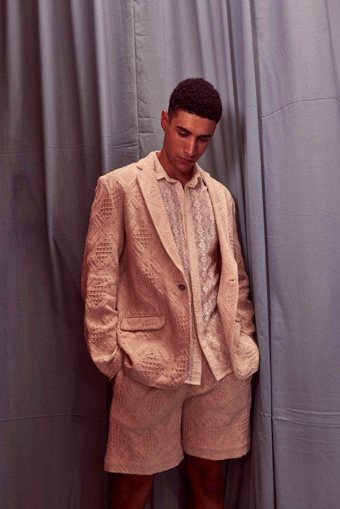 JACQUARD SUMMER JACKET - dash and dot dash and dot