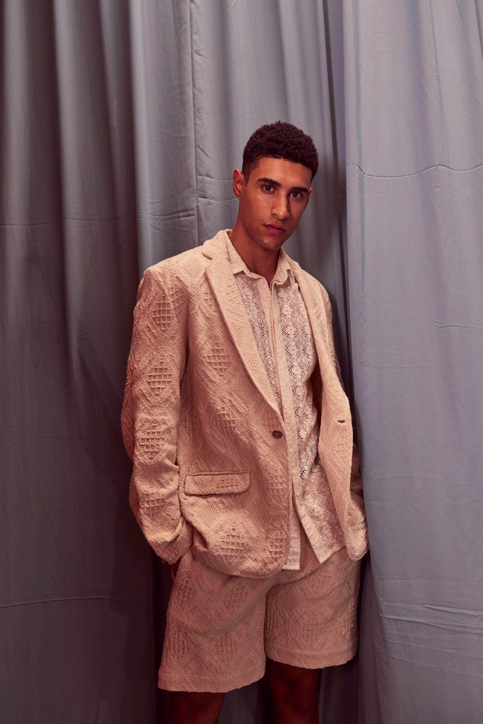 JACQUARD SUMMER JACKET - dash and dot dash and dot