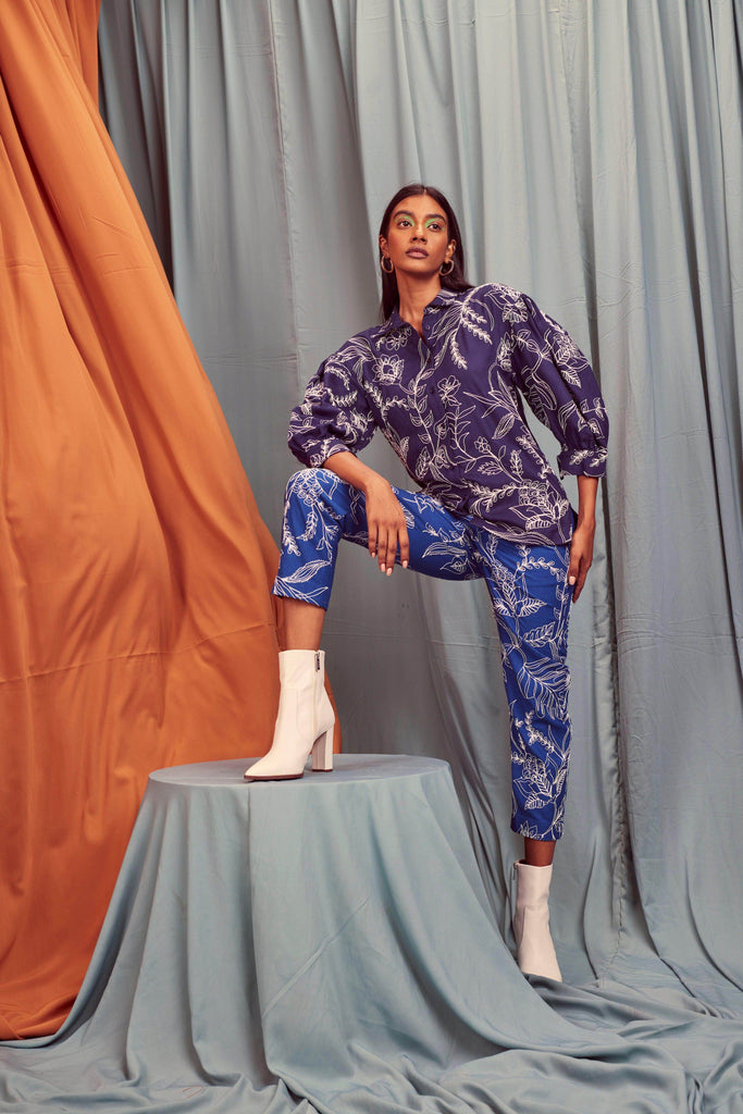 DORI EMBROIDERED SHIRT - dash and dot dash and dot