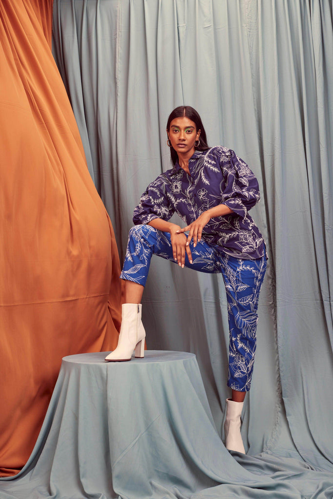 DORI EMBROIDERED PANT - dash and dot dash and dot