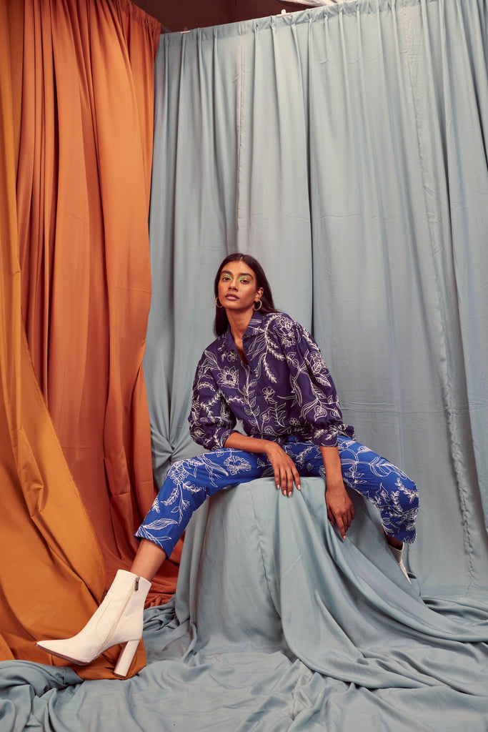 DORI EMBROIDERED SHIRT - dash and dot dash and dot